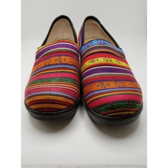 Colorful Striped Mules - Picture 2 of 7